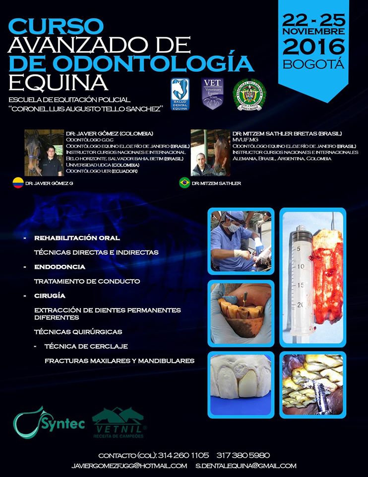 Curso Avanzado de Odontologia Equina